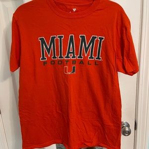 University of Miami t-shirt